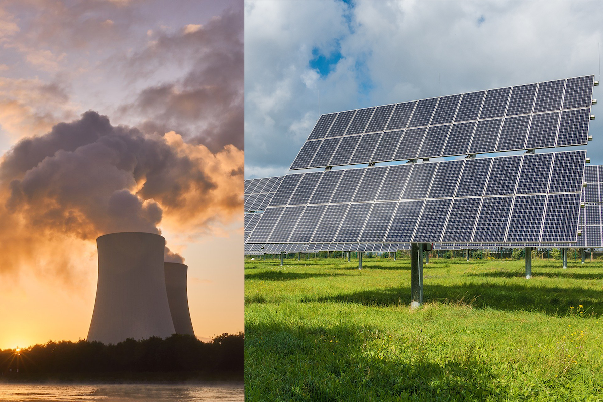 Nuclear Vs. Solar
